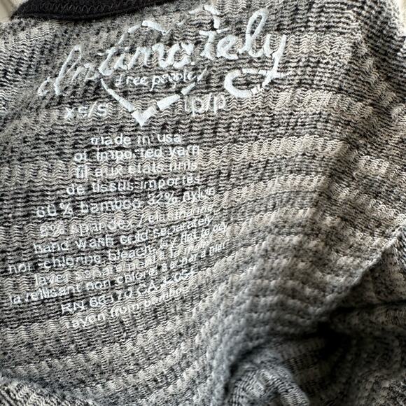 Free People Striped Keyhole Bodycon Mini Dress NWT - Picture 8 of 8